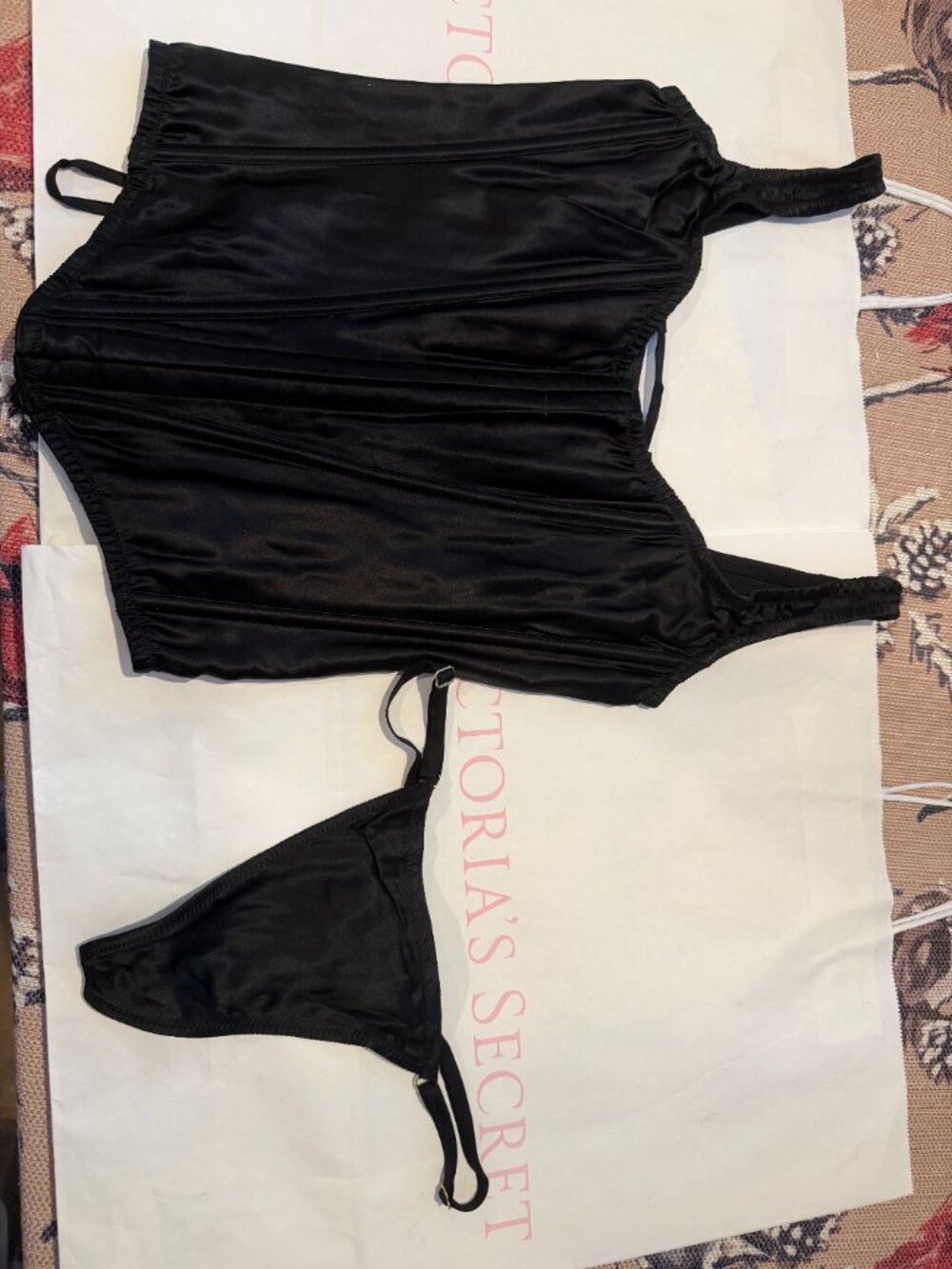 Victoria's Secret Very Sexy the classic Corset set Small NEW with TAGS